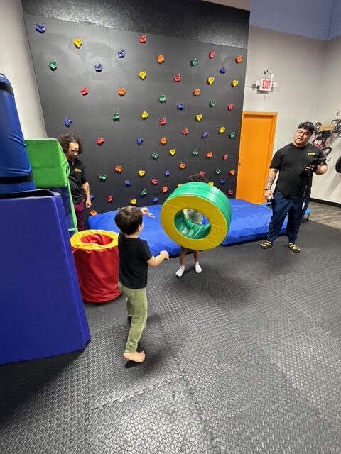 ABA Therapy Center Wall climbing